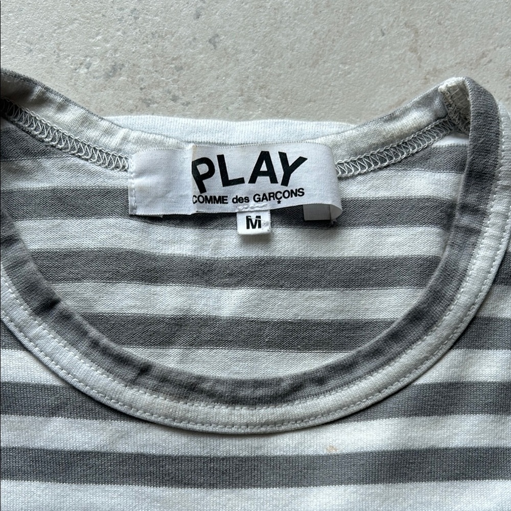 Comme des Garçons PLAY Striped T-Shirt